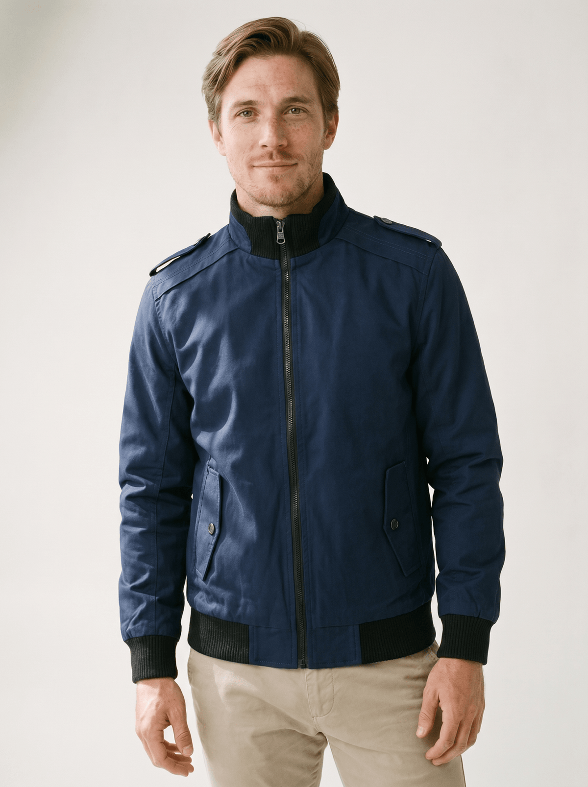 Cargo Pocket Mens Bomber Jacket - vencé