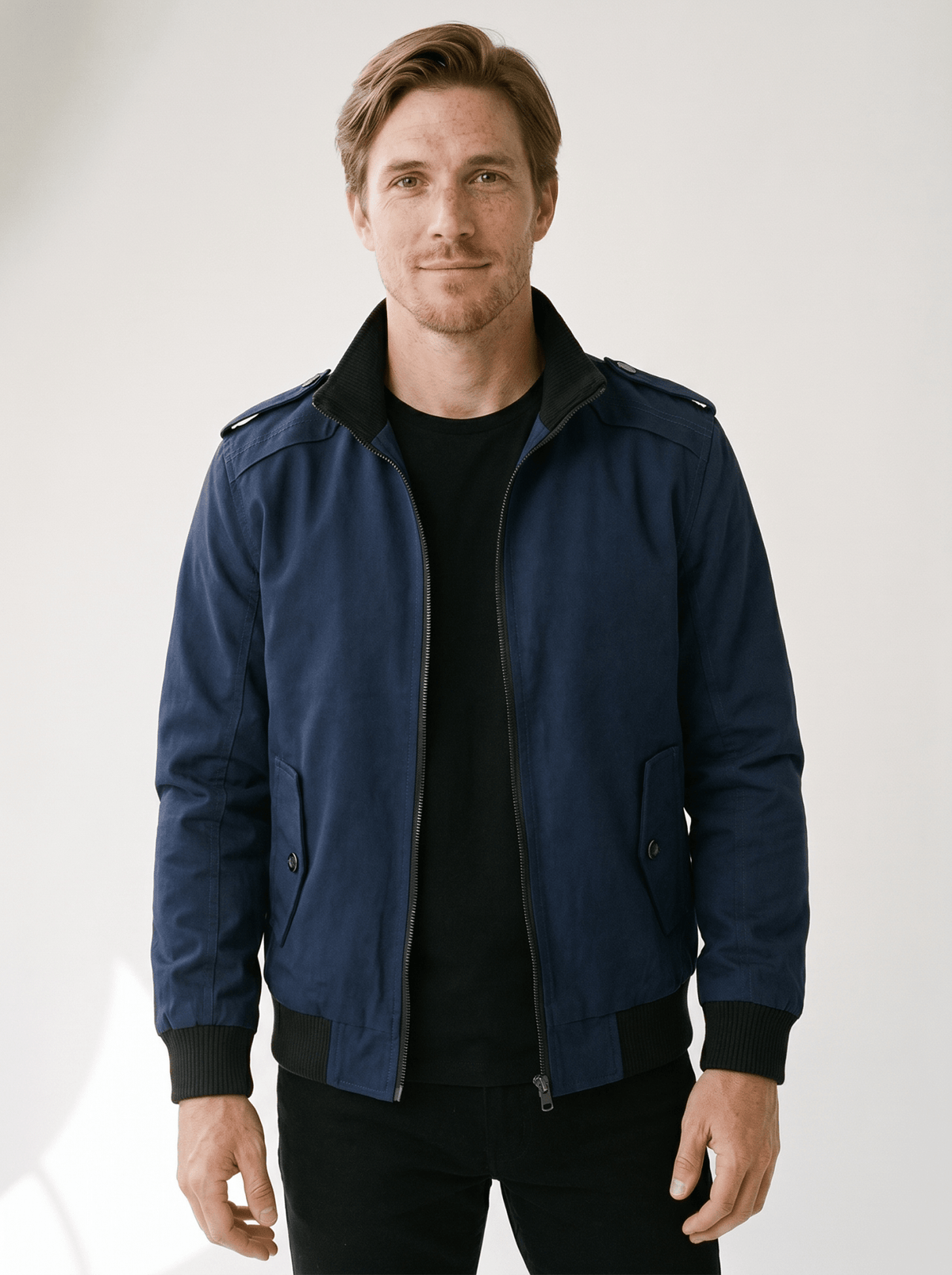 Cargo Pocket Mens Bomber Jacket - vencé