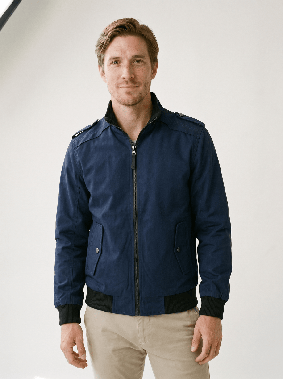 Cargo Pocket Mens Bomber Jacket - vencé