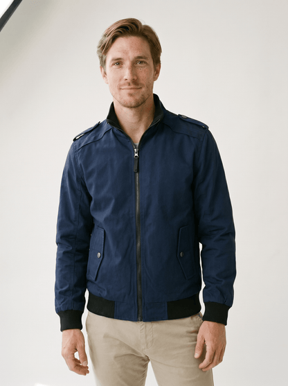 Cargo Pocket Mens Bomber Jacket - vencé
