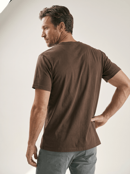 Cotton "band Tees Shirt - vencé