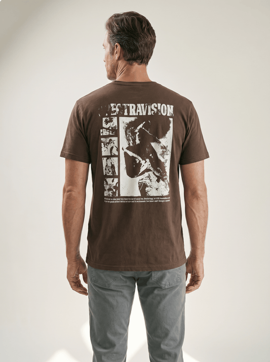 Cotton "band Tees Shirt - vencé