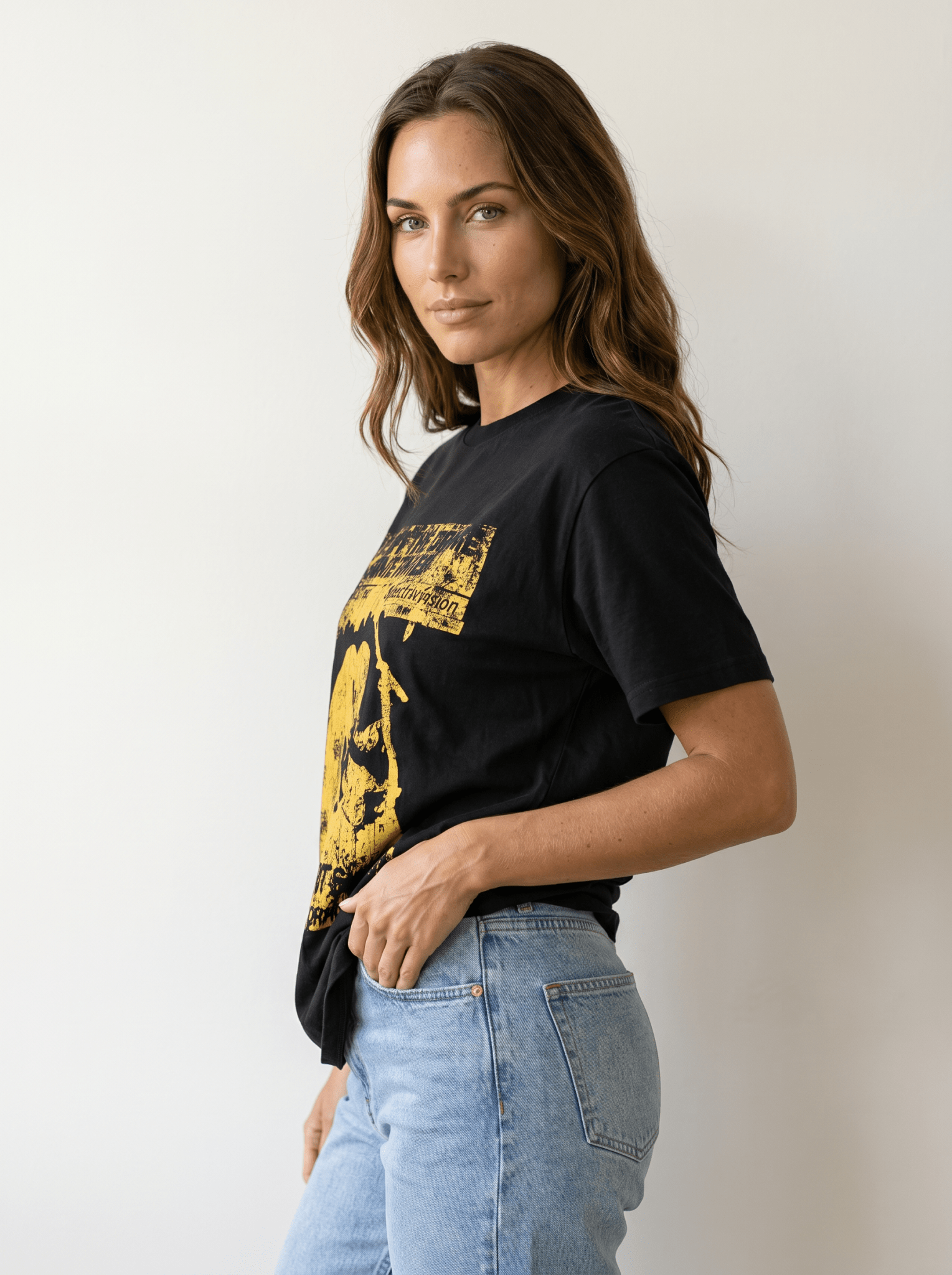 Cotton Rock Band Tees Shirt - vencé