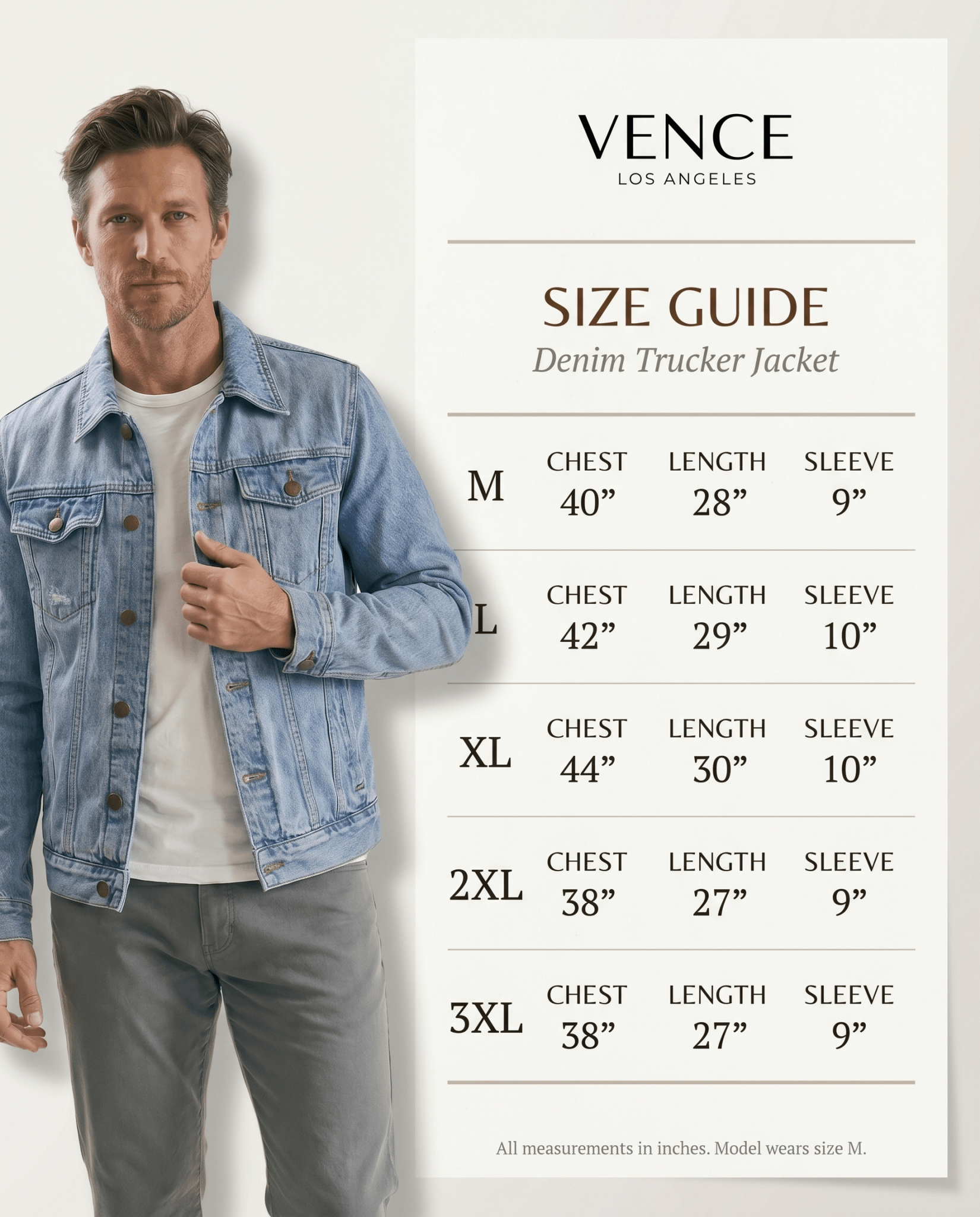 Denim Trucker Jacket - vencé