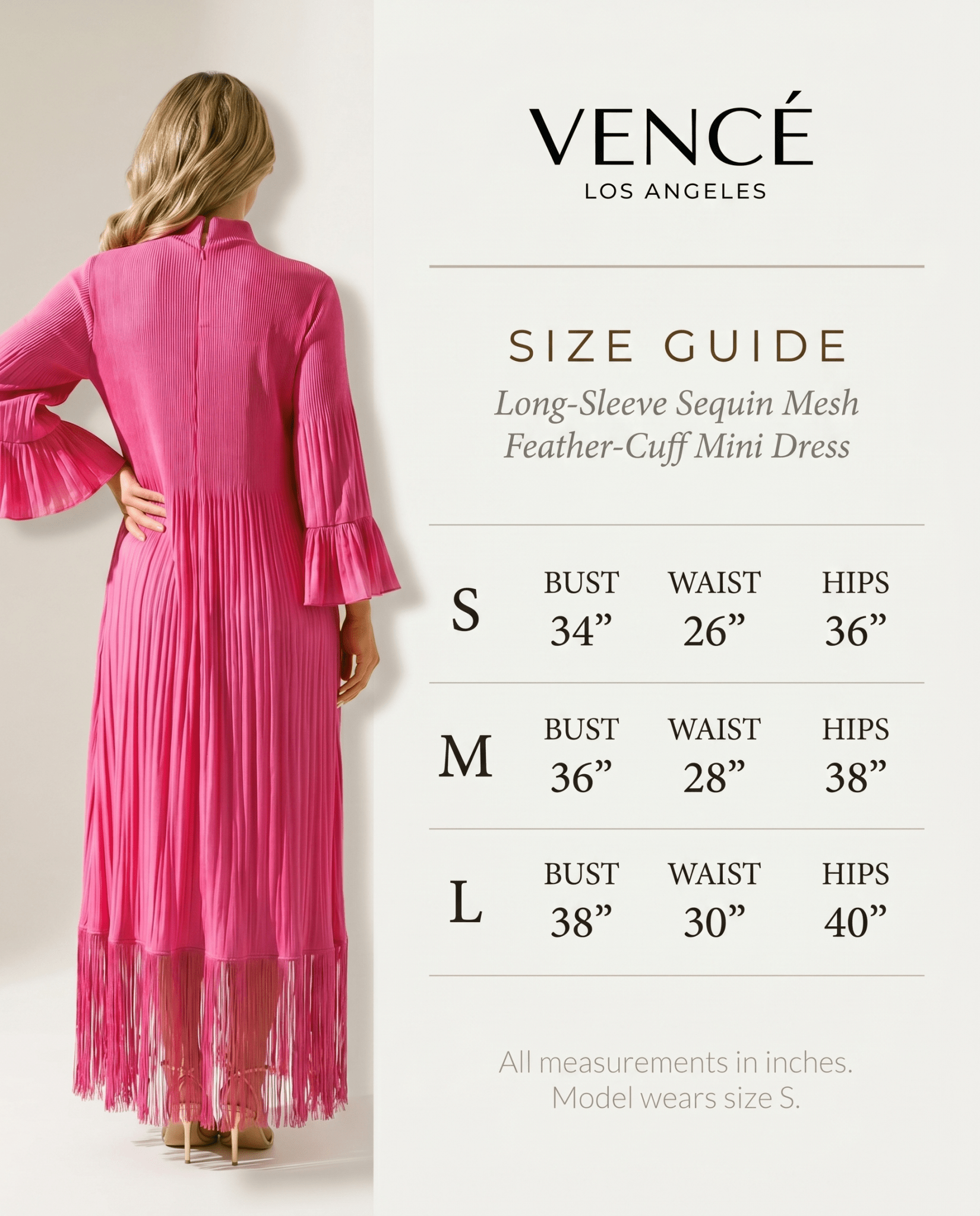 Long-Sleeve Sequin Mesh Feather-Cuff Mini Dress - vencé