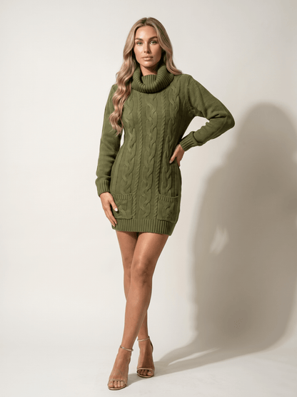 Long-Sleeve Sequin Mesh Feather-Cuff Mini Dress - vencé