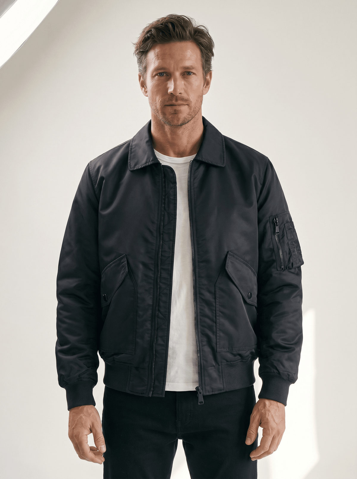 MA-1 Pilot Mens Bomber Jacket - vencé