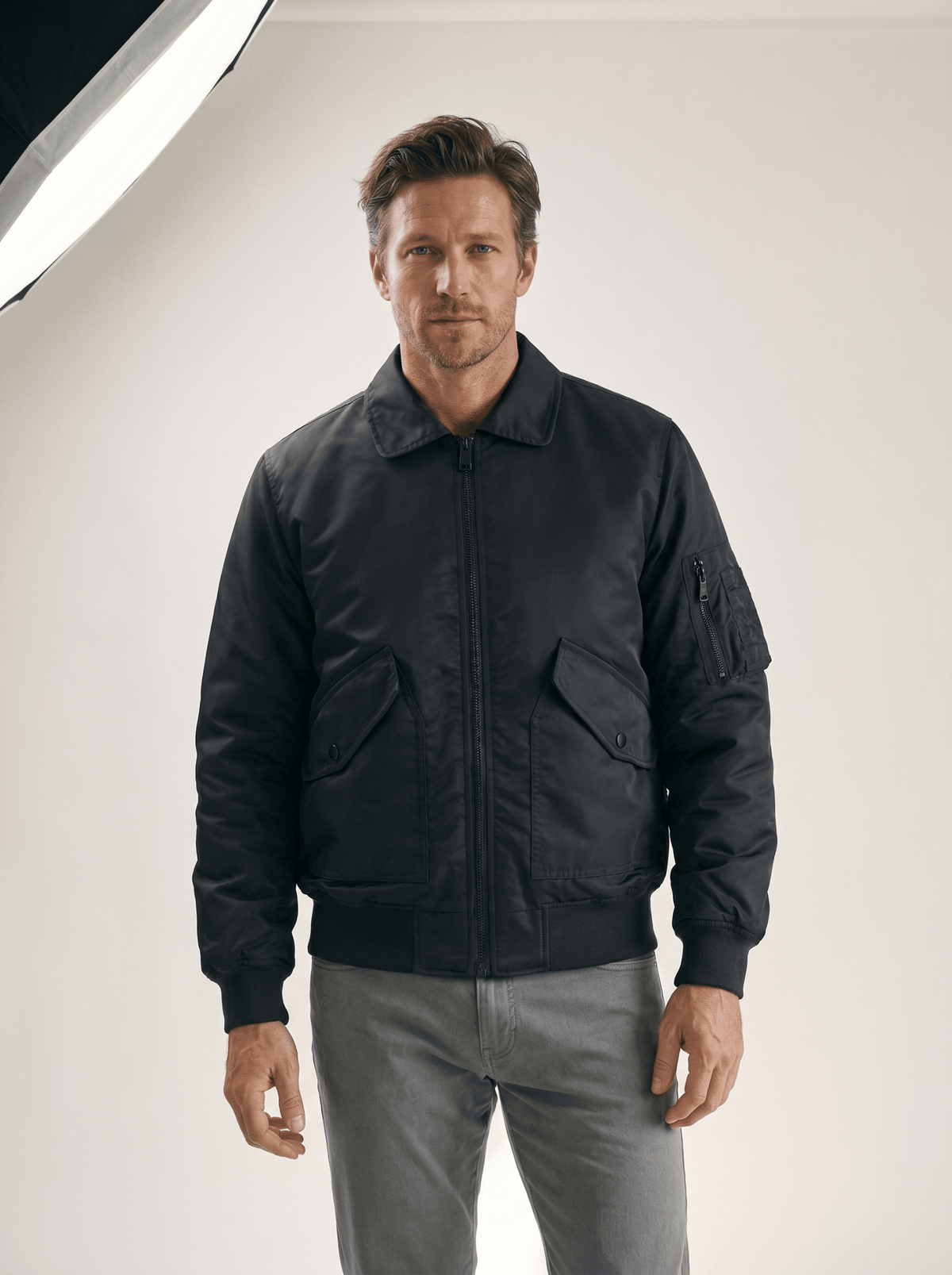 MA-1 Pilot Mens Bomber Jacket - vencé