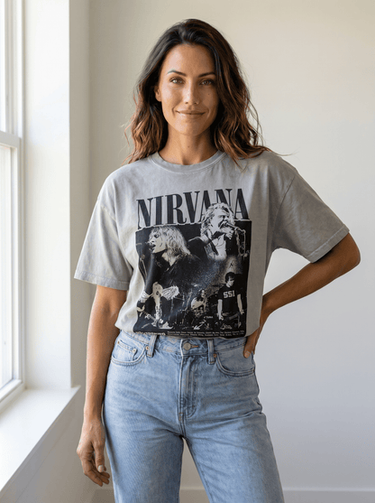 Nirvana MTV Vintage Band Tee - vencé