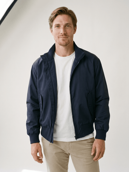 Oversized Stand - Collar Mens Bomber Jacket - vencé