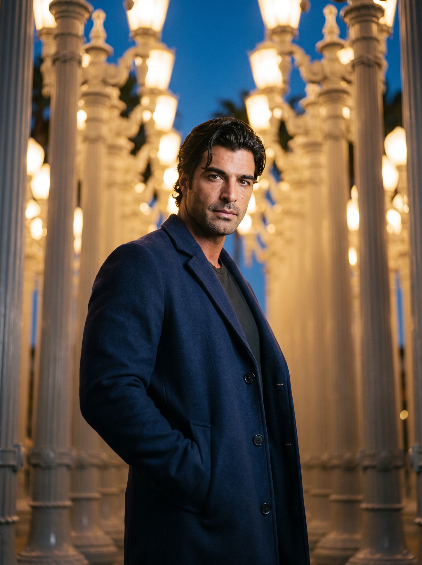 Single-Breasted Wool Overcoat