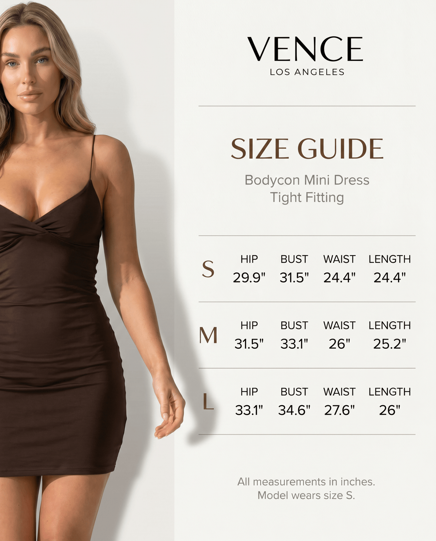 Polyester Bodycon Mini Dress - vencé