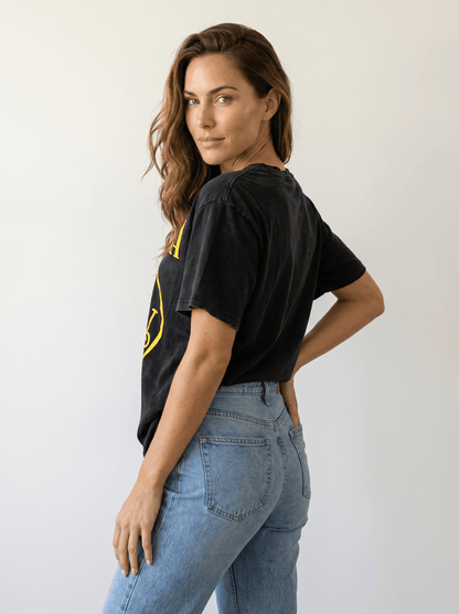 Relaxed Rock Band Tees T-Shirt - vencé