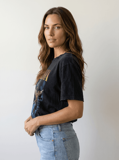 Relaxed Rock Band Tees T-Shirt - vencé