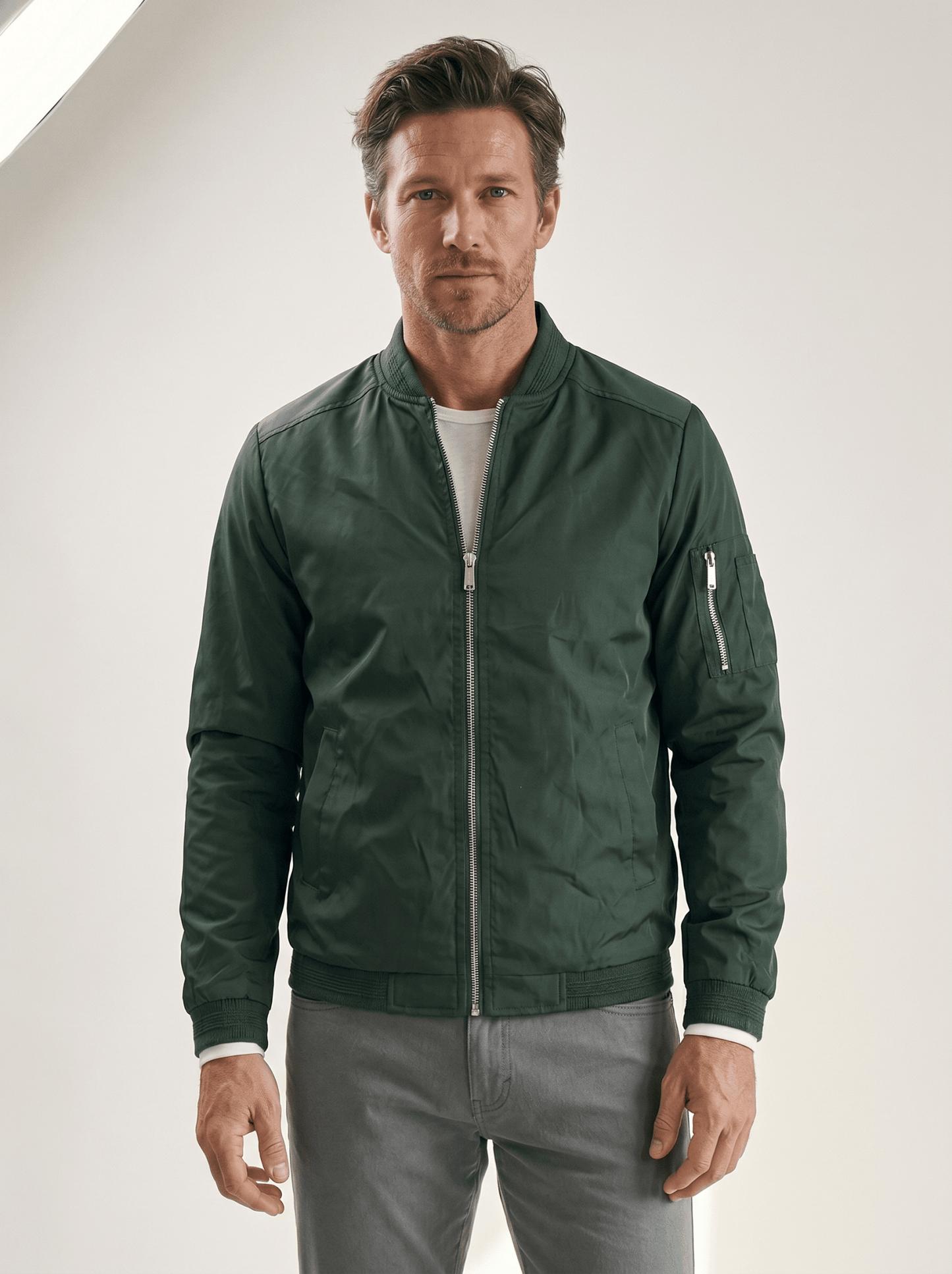 Sleeve - Pocket MA - 1 Mens Bomber Jacket - vencé