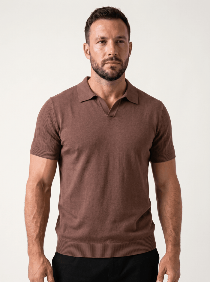 Soft Knit Polo Shirt
