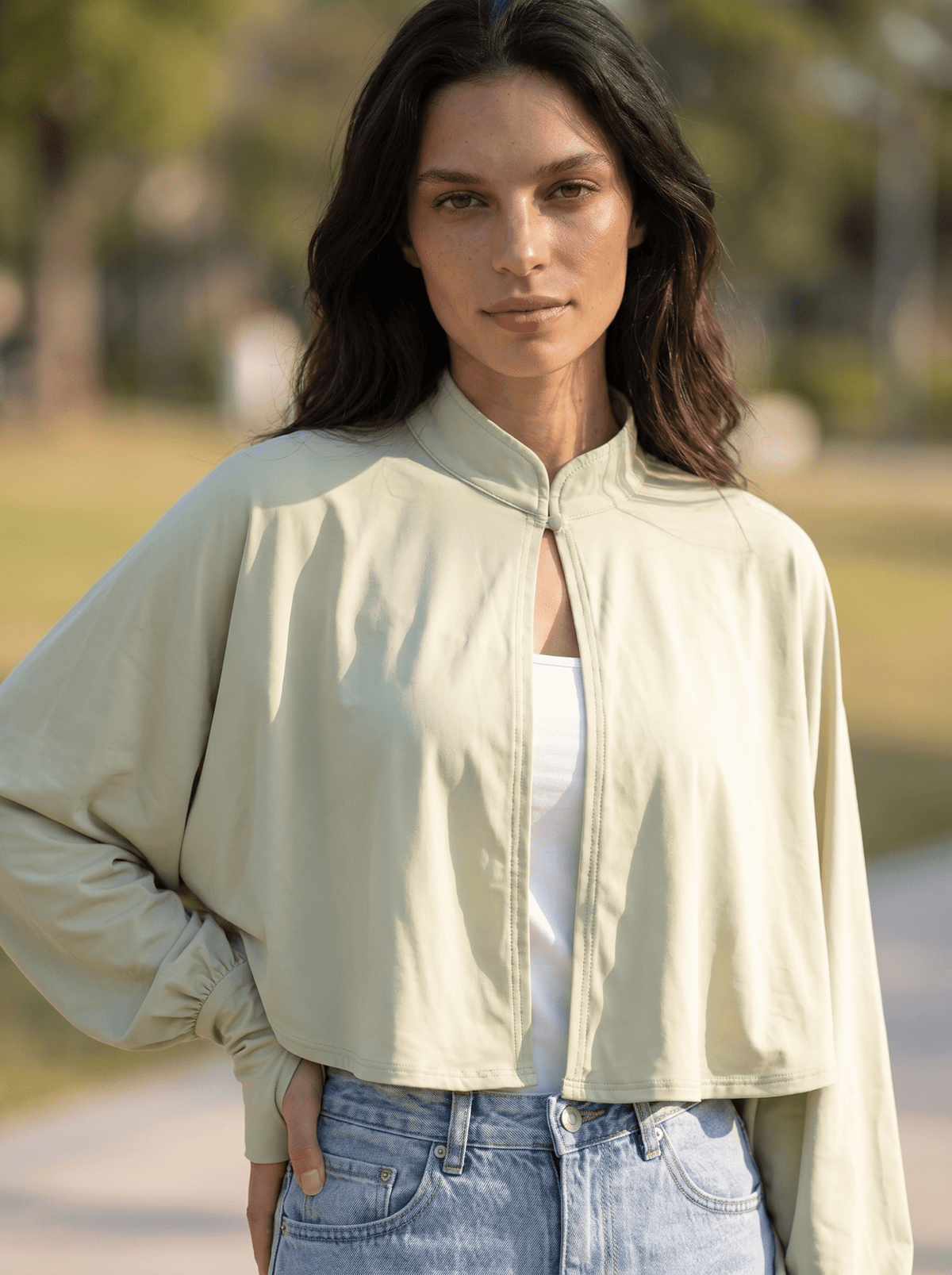 Sun Protection Cape Shrug - vencé