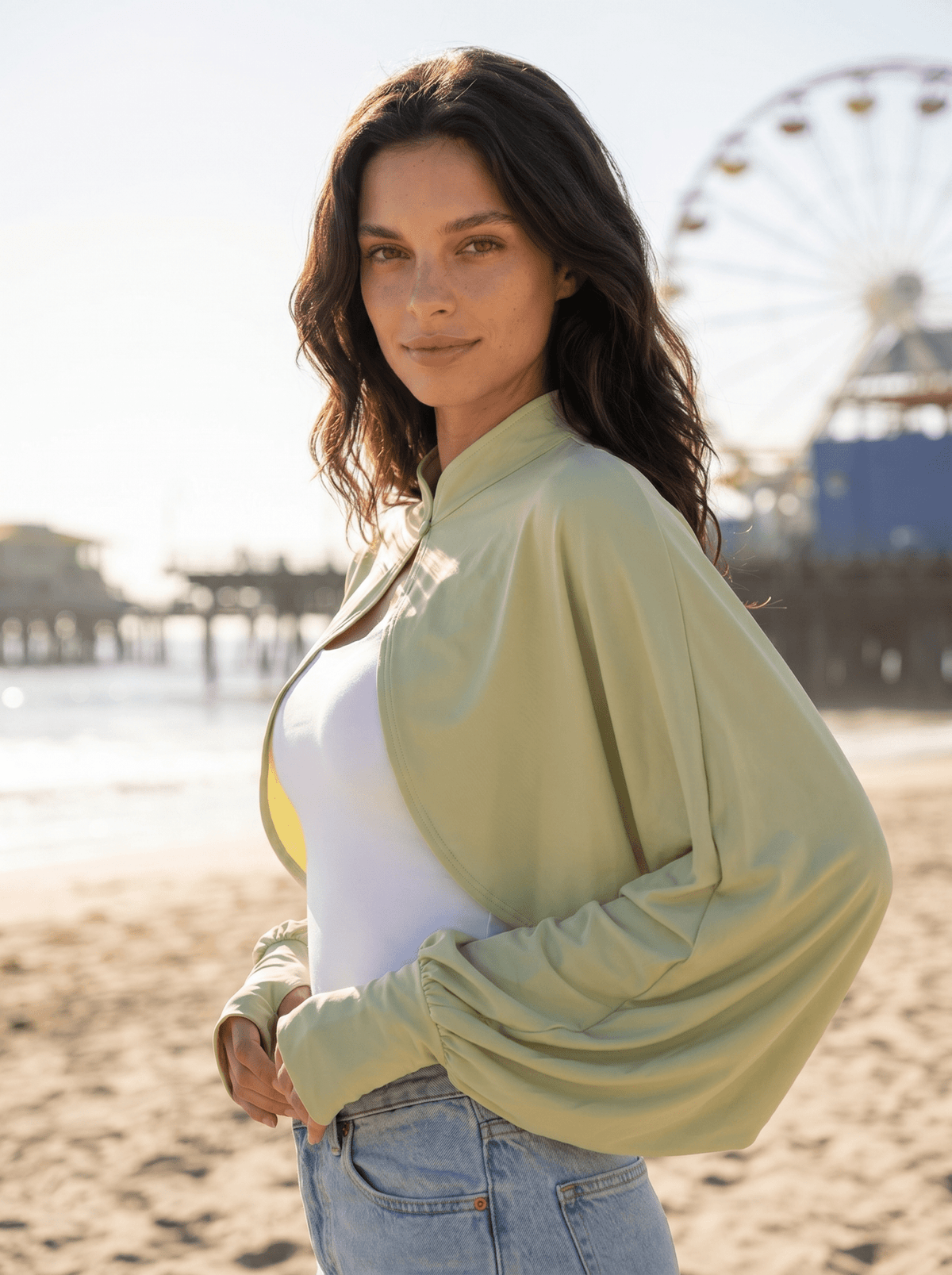 Sun Protection Cape Shrug - vencé