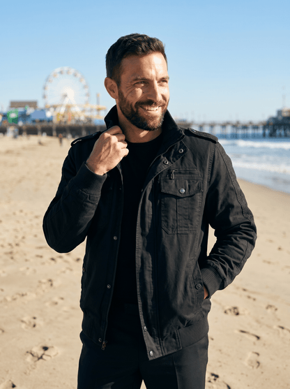 Tactical Pilot Mens Bomber Jacket - vencé