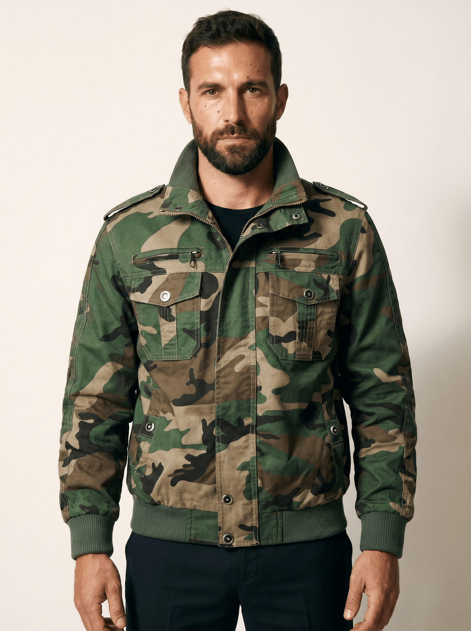 Tactical Pilot Mens Bomber Jacket - vencé