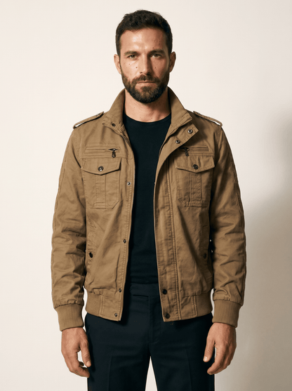 Tactical Pilot Mens Bomber Jacket - vencé