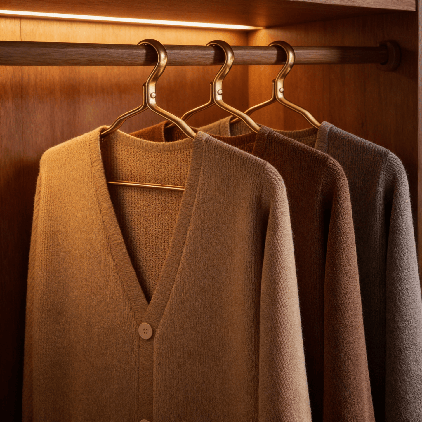 Vence Full Brass Metal Clothes Hangers - vencé