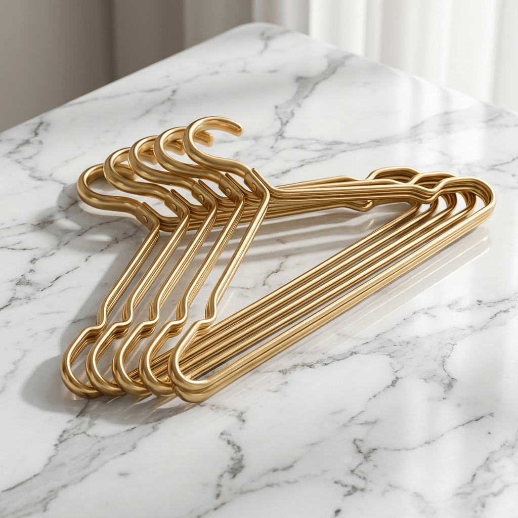 Vence Full Brass Metal Clothes Hangers - vencé