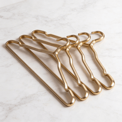 Vence Full Brass Metal Clothes Hangers - vencé