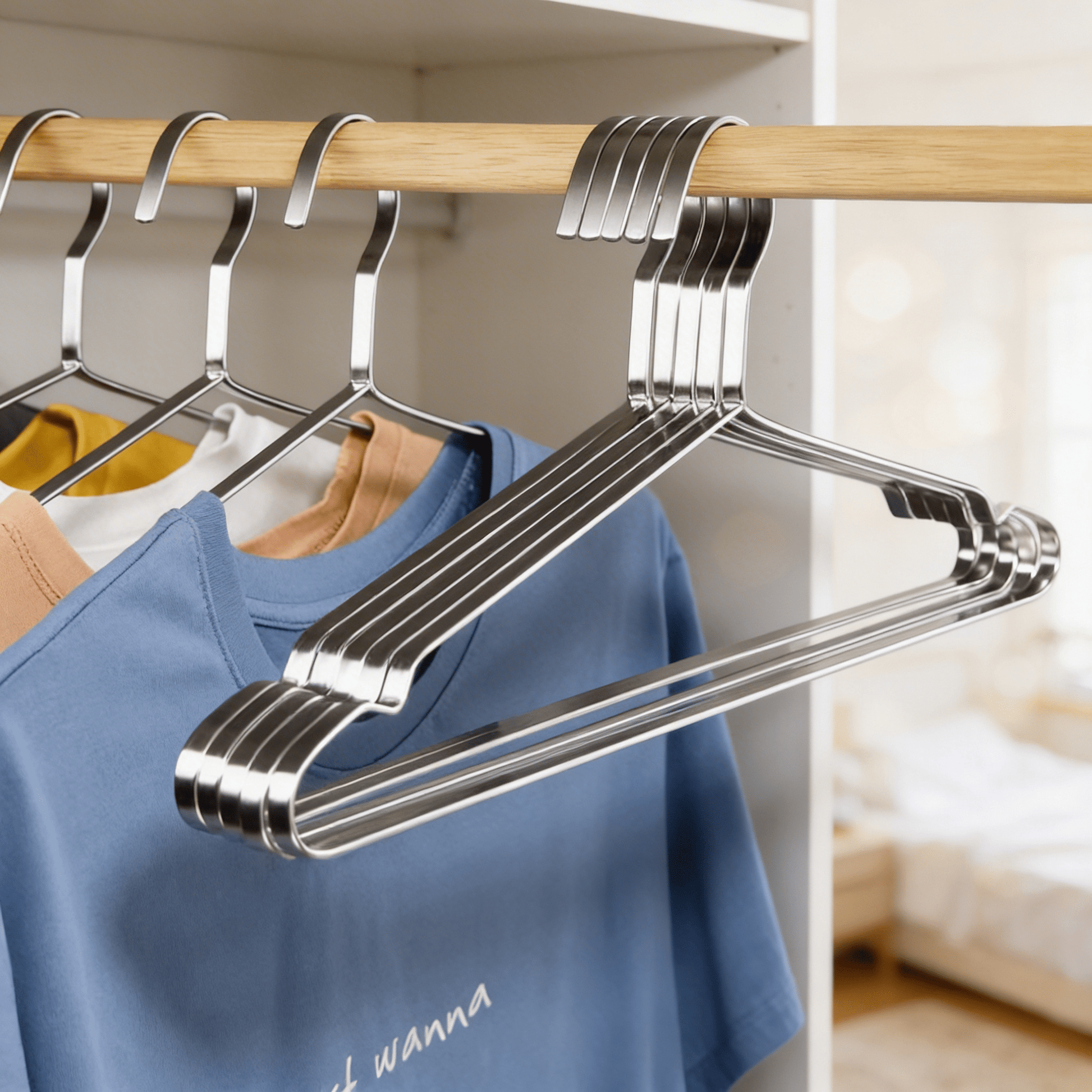 Vence Stainless Steel Clothes Hangers - vencé